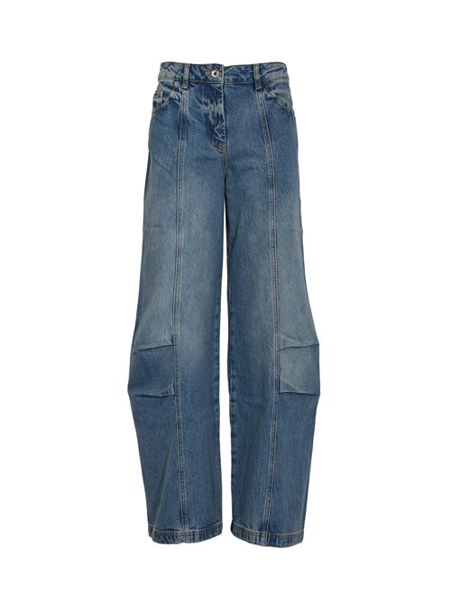 Jeans ampi sagomati in tela di denim Patrizia Pepe | 8P0773 D1WZBCB02